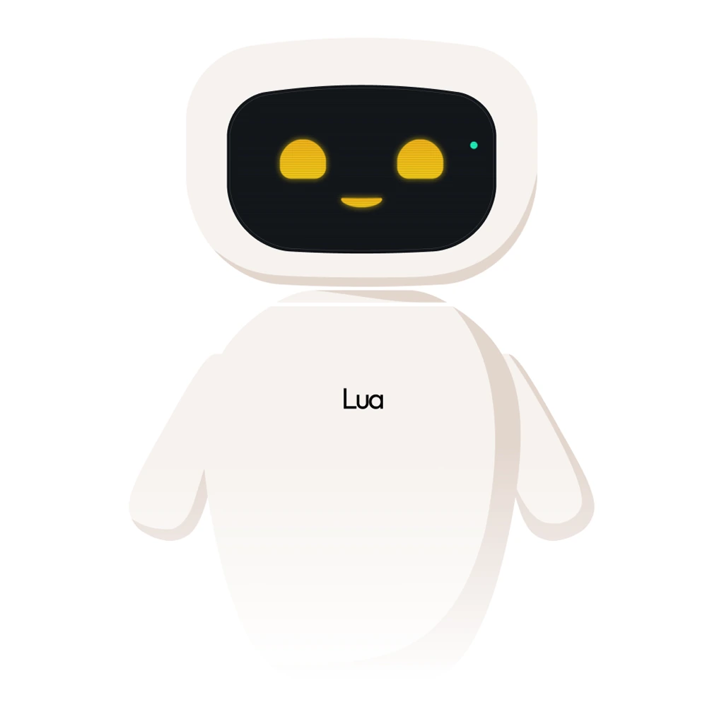 Lua, an AI companion robot for kids